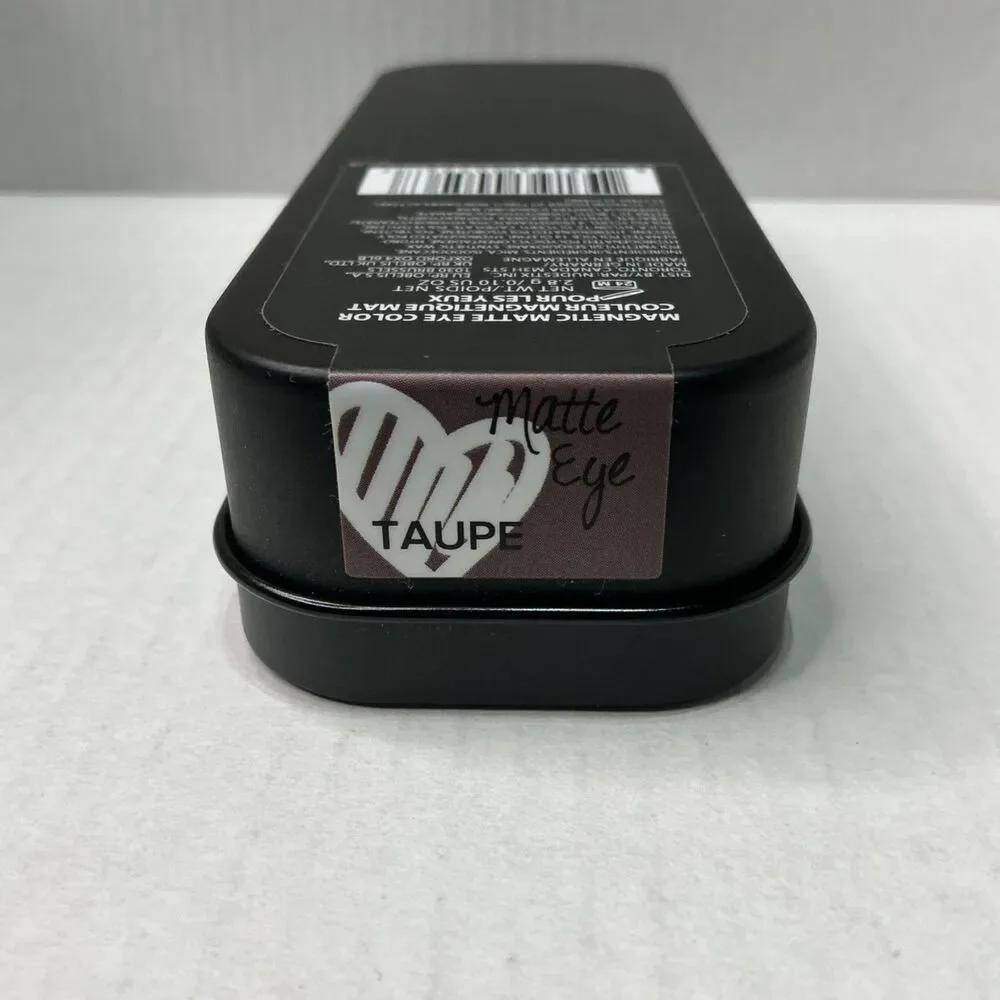 Nudestix Magnetic Matte Eye Color In Taupe Tin Case 2.8g / 0.10 Oz Long-Lasting